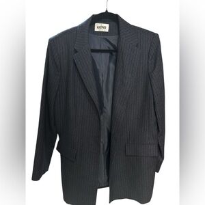 Kasper woman Charcoal Pinstripe Blazer